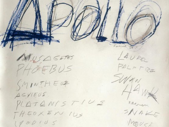 Cy Twombly, Apollo, 1975