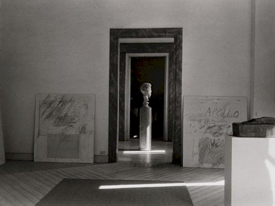 Annabelle d’Huart, Interior of Cy Twombly’s apartment in Rome, 1978, printed 2017